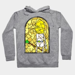 Stained Glass Lemongrab 2 (Lemonwhite) Hoodie